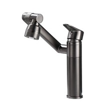 360 Degree Swivel Basin Faucet Single Hole Hot Cold Water Fit for Kohler 