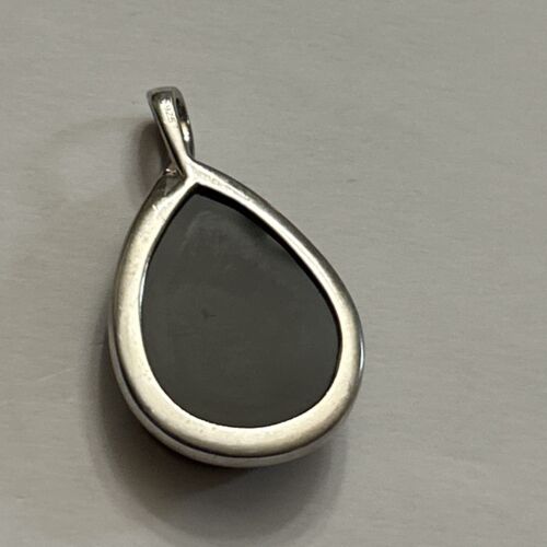 Gorgeous Druzy Sterling Silver 925 Pendant - Picture 6 of 12