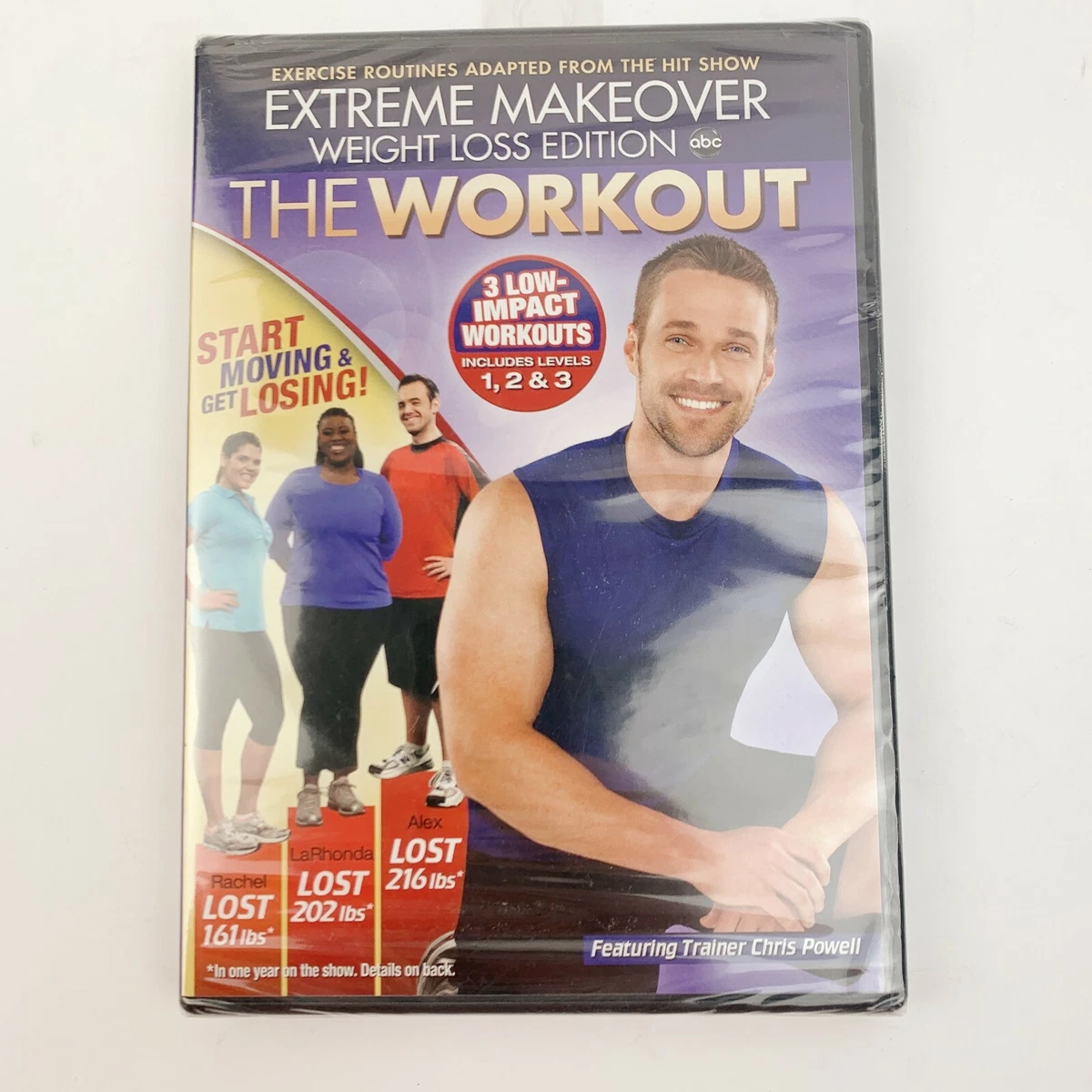 The Workout Extreme Makeover Weight Loss Edition Chris Powell DVD