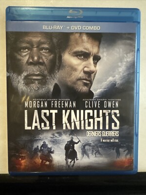 Last Knights (Blu-ray/DVD, 2015, 2-Disc Set, Canadian) Morgan Freeman Rare OOP
