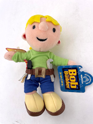 Applause-Bob the Builder Plush Poseable Doll - Wendy  6'' #40927