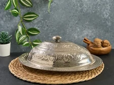 Turkish Copper Serving Plate, Serving Plater, Serving Dish, Copper Dinner Plate