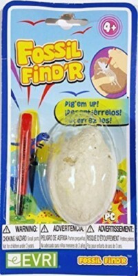 WOW~NEW SEALED~Fossil Find'R Dig'em up! Mini dinosaur fossil excavation kit~RARE