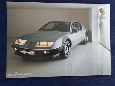 Renault Alpine A310 V6 Prospekt 1982