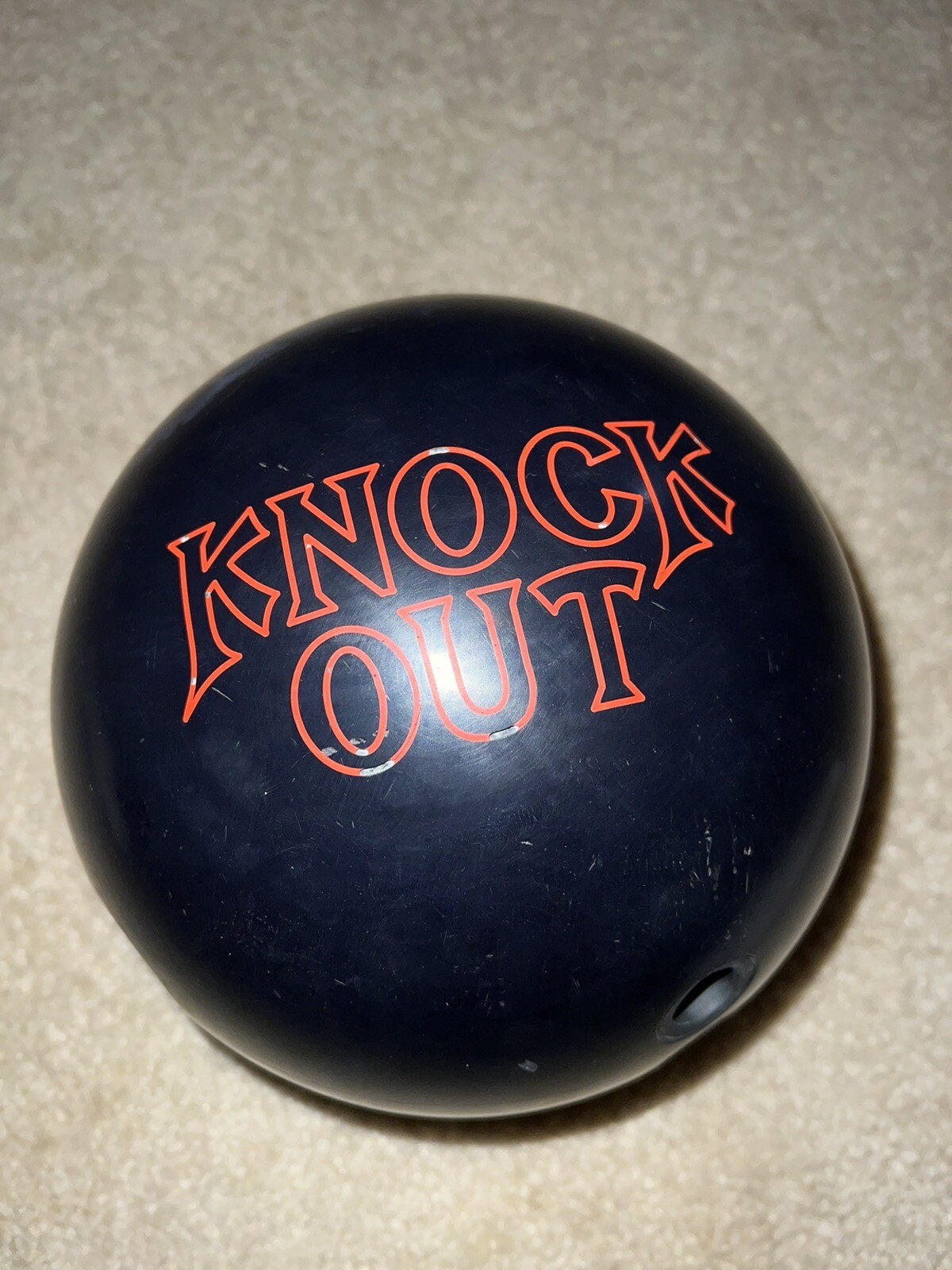 Used Brunswick Knockout bowling ball 15lbs eBay