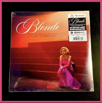 Nick Cave & Warren Ellis - Blonde OST L P On White Vinyl Marilyn Monroe Netflix