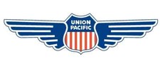 5" UNION PACIFIC WING LOGO RAILROAD RAILWAY TRAIN STICKER DECAL USA MADE