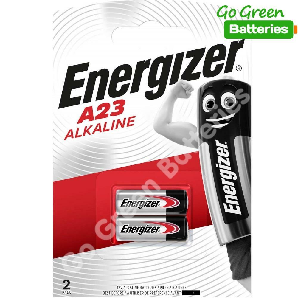 2 Pack Energizer A23 23A MN21 LRV08 12V Battery ideal for Remote Controls - Image 3