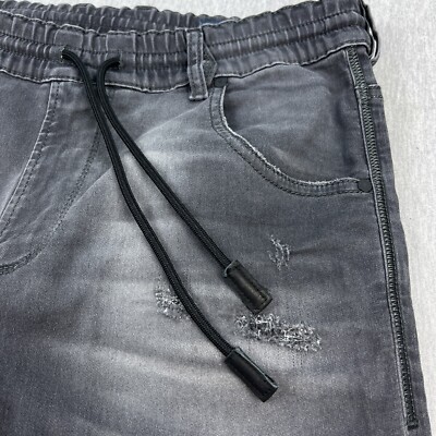 Diesel Jogg Jeans Womens 27x30 Black Distressed Krailey R-Ne Diesel Jogg Jeans Womens 27x30 Black Distressed Krailey R-Ne