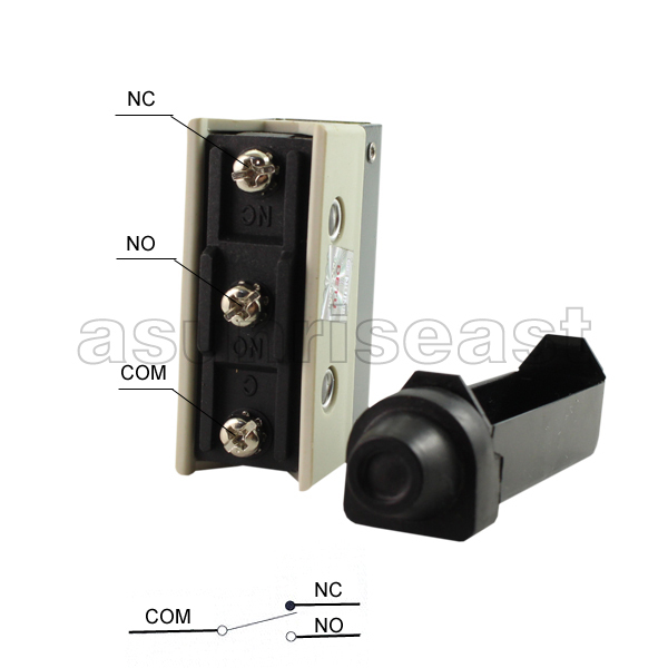 SNKB Commutatore Di Limite A Stantuffo A Rulli Momentaneo 380V - Foto 12