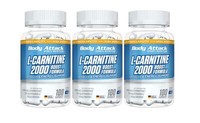 Body Attack L-Carnitine 2000 - 3 X 100 Kapseln (22,46 EUR/100 G)