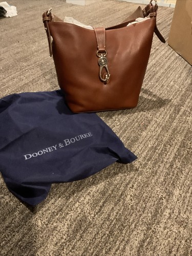 Dooney & Bourke Lily Bucket Bag + Wallet, Keychain, Reg Card Plus Dust Cover NWD