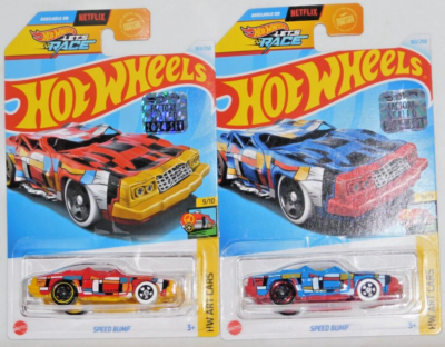 2024 HOT WHEELS RLC FACTORY SET ART CARS SERIES SPEED BUMP X2 COLORS