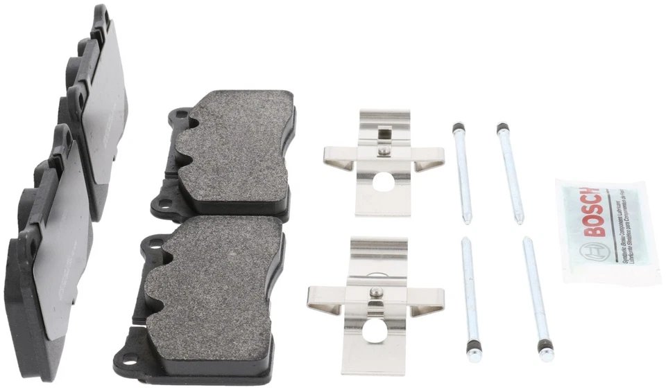 Pastilhas de freio dianteiras semi-metálicas Volkswagen Touareg Bosch QuietCast 2006-2017 - Imagem 4 de 4