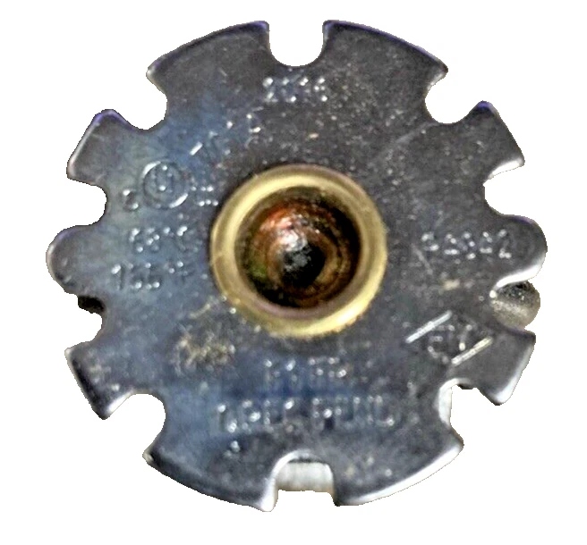 50 x Cabezal de rociador contra incendios, RASCO/Modelo confiable R4642 F1FR80 QREC- Bombilla de vidrio rojo Foto 4 de 4