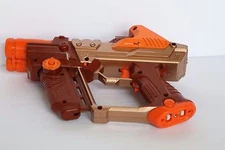 2004 Tiger Electronics Orange Gold Lazer Tag Team Ops Laser Gun TESTED