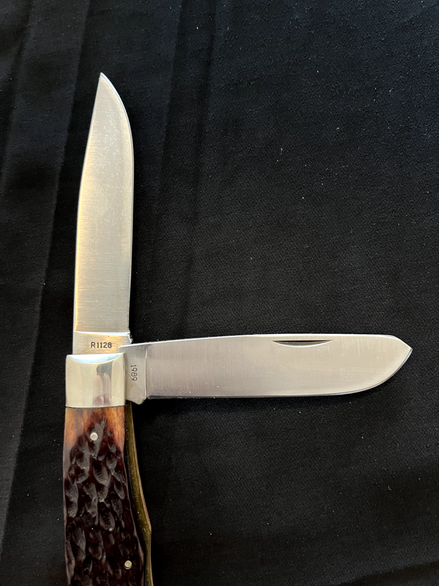 Remington Silver Bullet Knife-Limited Edition-Trapper-Bone Remington Silver Bullet Knife-Limited Edition-Trapper-Bone