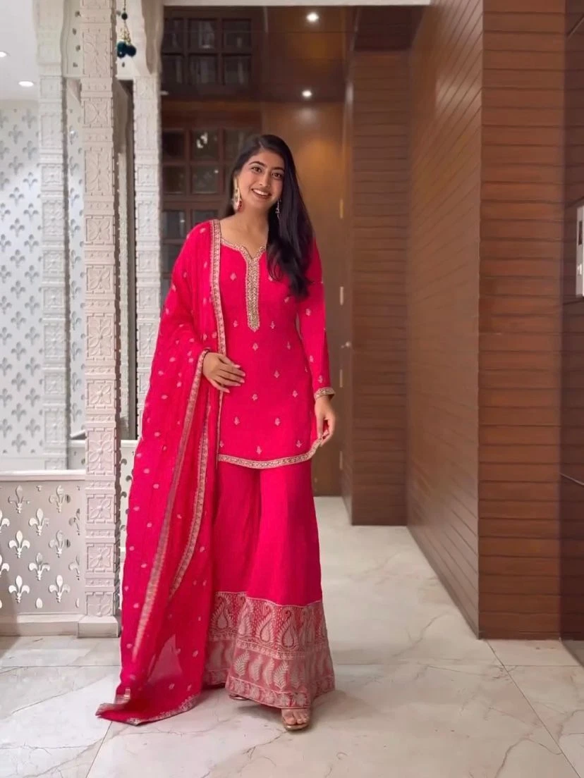 Kurti and 2025 plazo for wedding