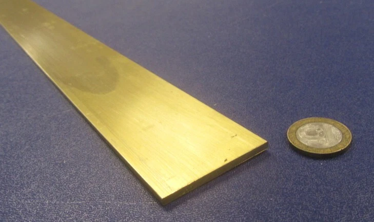 360 Brass Flat Bar 1/8" Thick x 1 3/4" Wide x 72.0" Length - Image 3 of 3