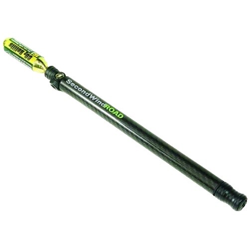 Pompe à vélo CO2 avec kit de réparation pneu tubeless Schrader & Presta
