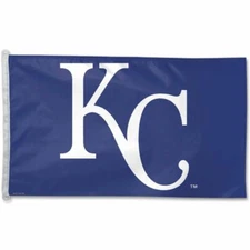Wincraft MLB Factory Sealed Kansas City Royals 3'x5' Vibrant Horizontal Flag 