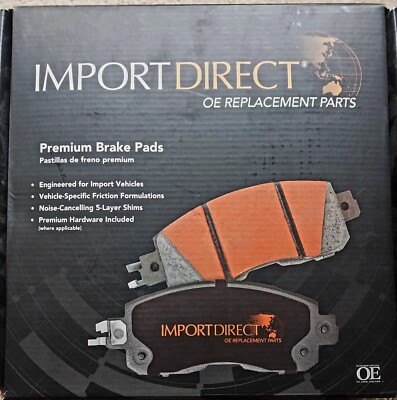 Import Direct Ceramic Front Brake Pads  103-2218 Mazda3  2019-2022 ORDC2218