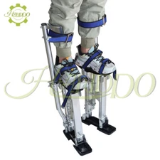 Silver Stilt Drywall Painting Stilts Aluminum 24-40 Inch For Painter Taping Tool