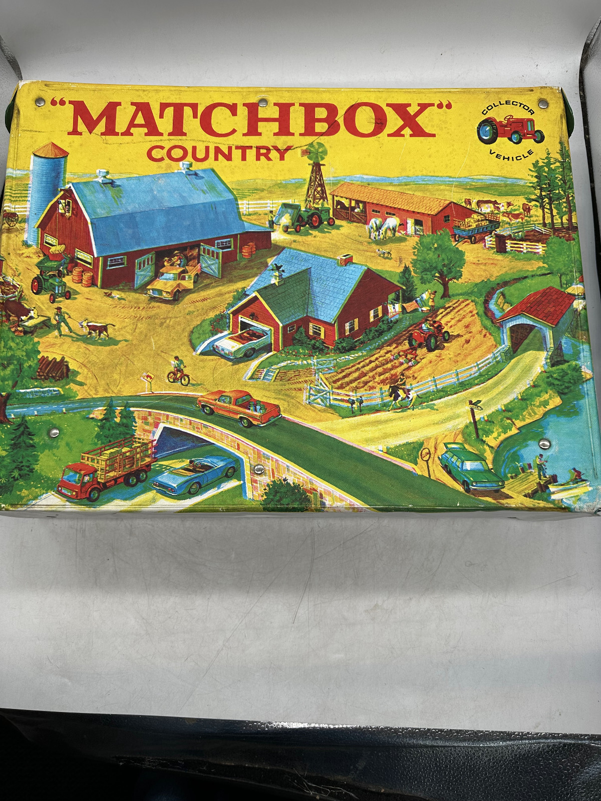 1970 Matchbox Country Playset Plastic Vinyl Case Lensey eBay