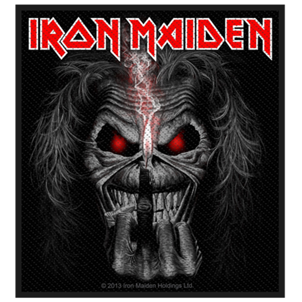 Camiseta Manga Corta Iron Maiden Eddie Candle | Licencia Oficial | Algodón Suave Unisex | Talla Estándar