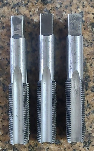 🗽3/4-16 FOUR FLUTE TAPS SET OF 3