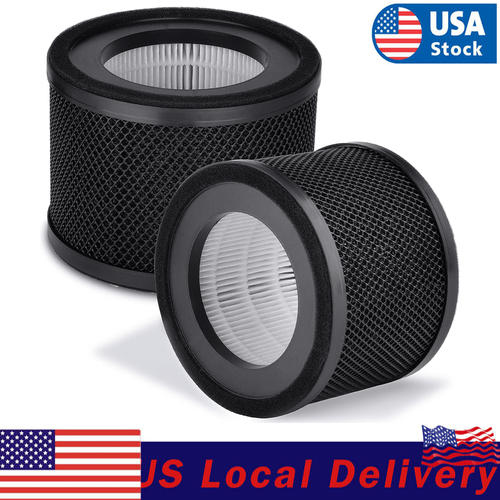 2 Pack Replacement Filter for TaoTronics TTAP006 Air Purifier, 3In1 H13 HEPA eBay