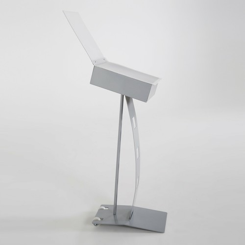 Prospektständer Outdoor Plus DIN A4 wasserfester Prospekthalter aus Metall - Bild 4 von 7