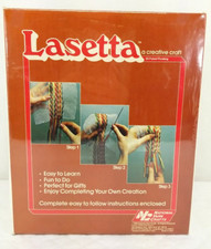 Vintage 1980 Lasetta Ombre Pillow Kit  L07 National Yarn Crafts New Sealed