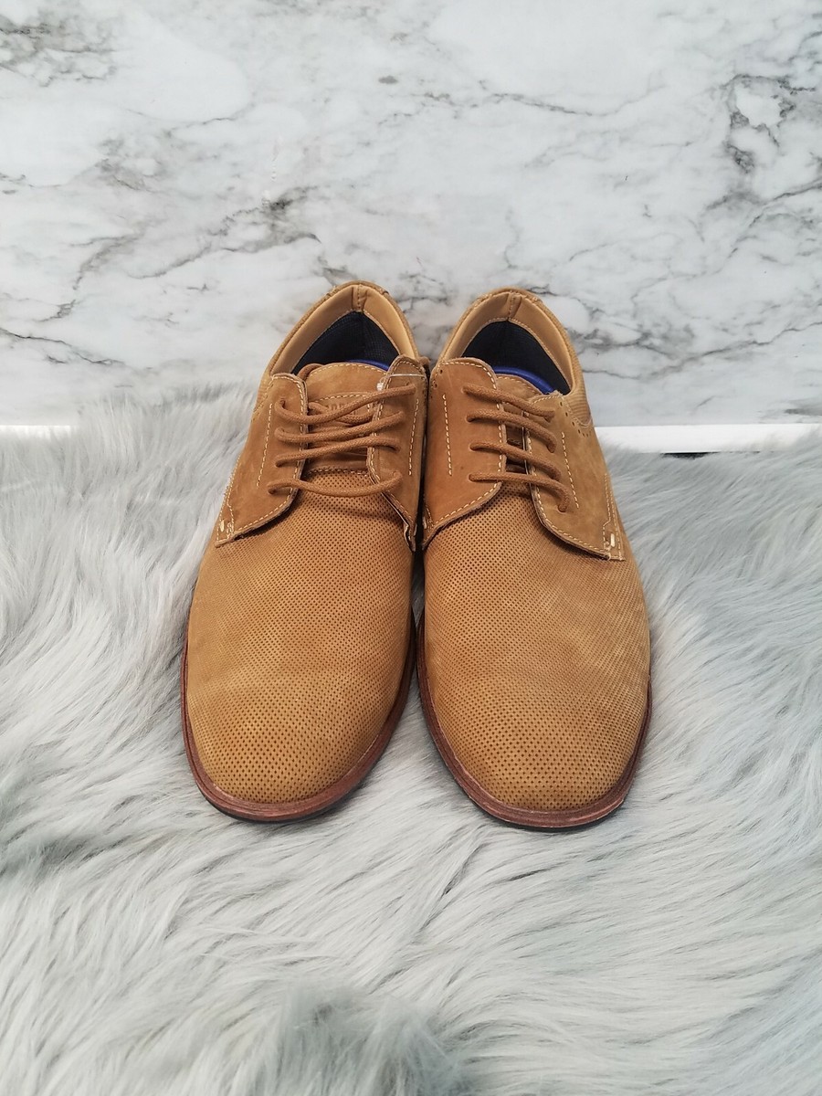 NWOB Steve Madden Oxford Brown Dress‎ Shoes US Men Size 13 Steve Madden Madden Earnest Mens Round Oxford Shoes, Color  main image 4