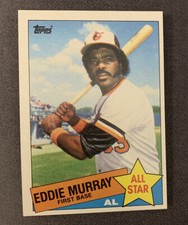 1985 Topps Baseball Card #701 All Star Eddie Murray Baltimore Orioles  