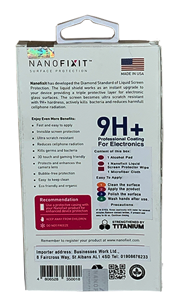 NanoFixIt Screen Protector For All Mobile Phones Ultimate Screen