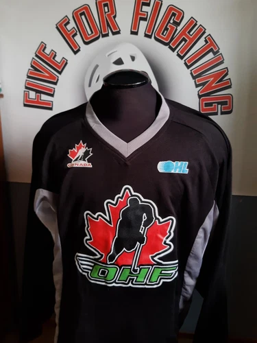 OHF EVALUATION CAMP GAME WORN JERSEY HOCKEY CANADA OHL