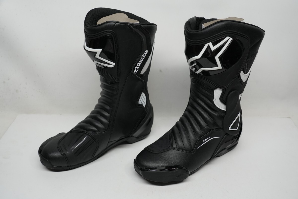 Alpinestars SMX-6 V2 ブラック/グレー/レッド 41 Alpinestars SMX 6 V2 Motorcycle Boots Racing Sport Moto GP