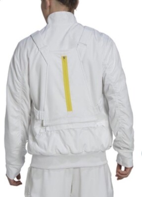 Adidas Men's London Parley Tennis Jacket Size 2XL White New MSRP