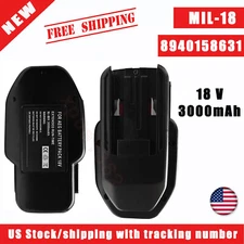Battery MIL-18 8940158631 For MILWAUKEE 48-11-2230 48-11-2200 48-11-2232 18 VOLT