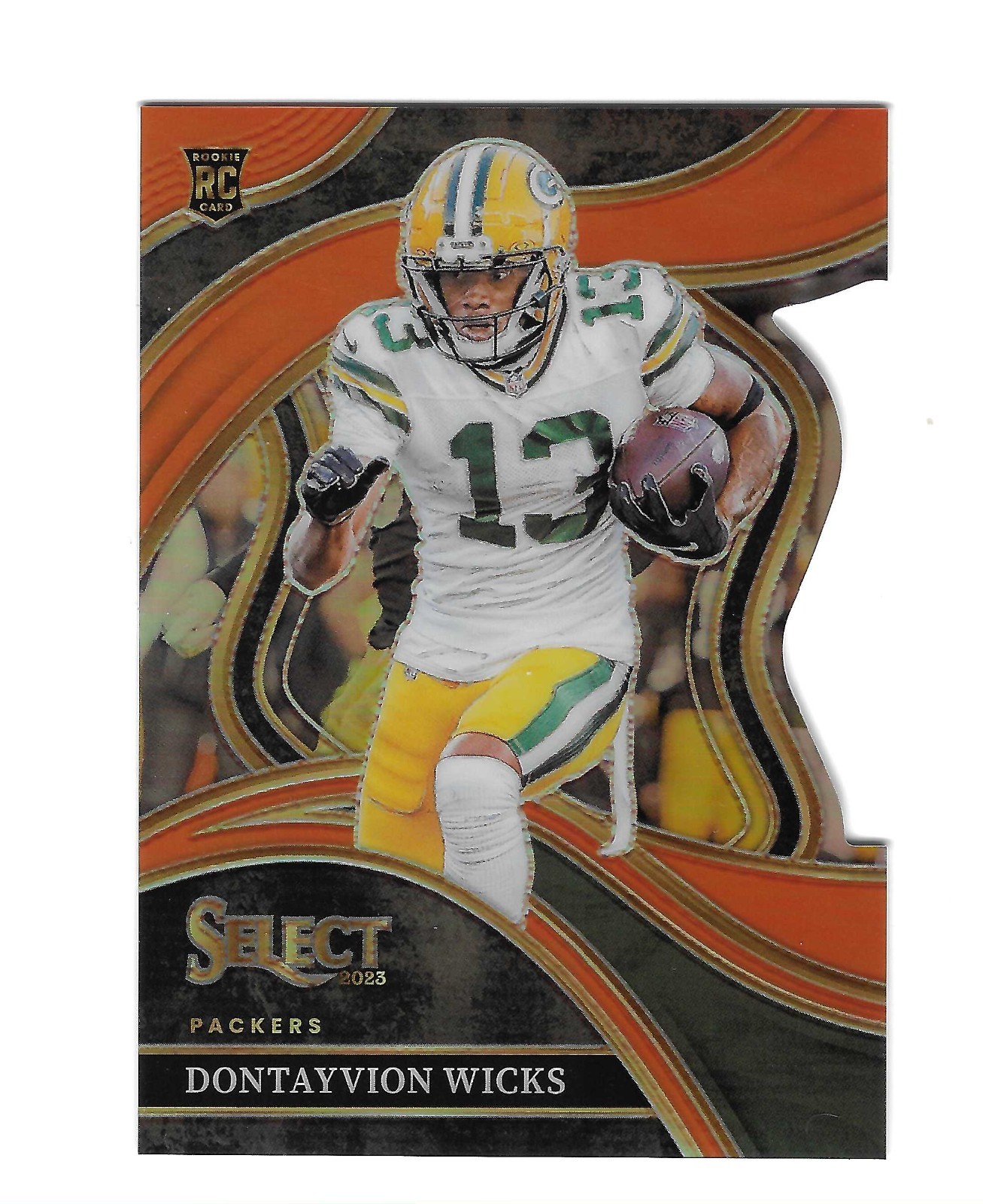 DONTAYVION WICKS 2023 SELECT ORANGE DIE CUT PRIZM ROOKIE RC #271 /399 $25.00