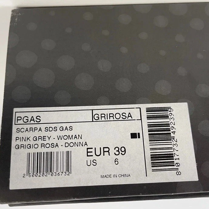 Sidi Lei Mujer Motocicleta Botas de Montar Zapatos Gris Rosa EU 39 US 6 Nuevo Con Caja Foto 3 de 3