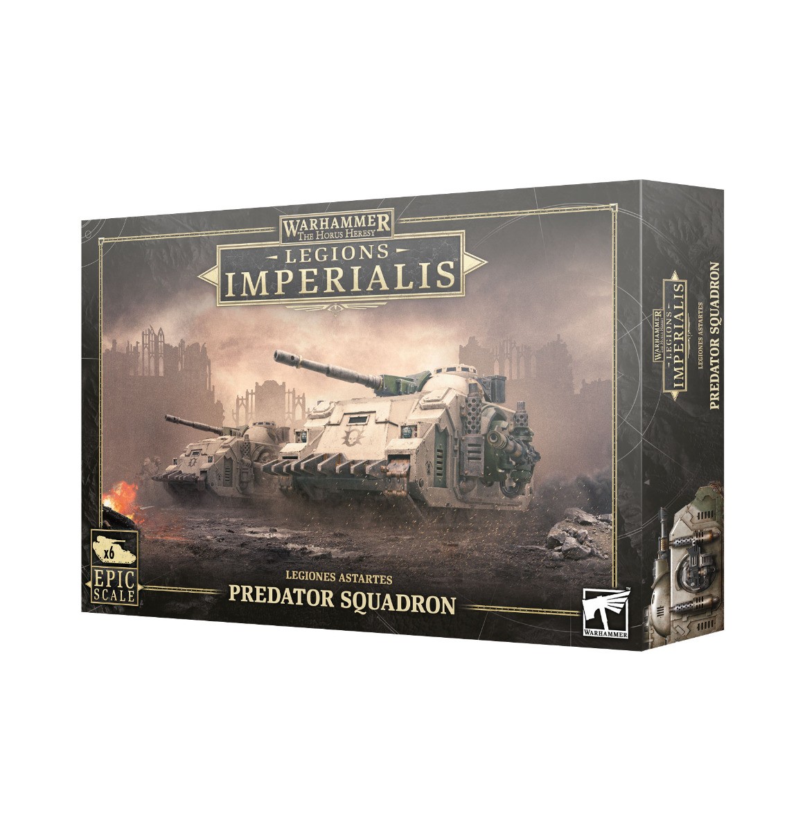 Warhammer Horus Heresy Legions Imperalis: Predator Squadron - Tabletop Miniatures Wargame - Image 3