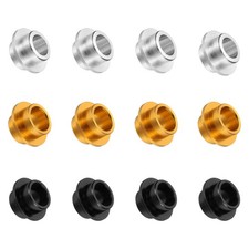 Inline Skate Bearing Bushing Spacers, 8mm  12 Pcs  Aluminum  3 Colors-Set 1