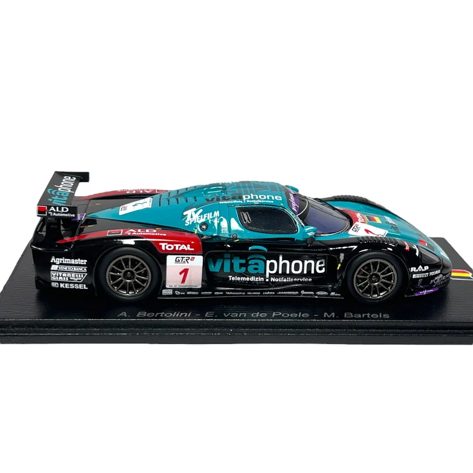 Modellino Auto Spark 1/43 Maserati MC12 GT1 #1 Winner 24h Spa 2006 - Immagine 3 di 4