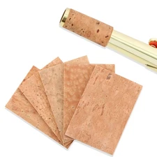 Alto Saxophone Neck Cork Replacement Kit - 5 Universal Joint Sheets