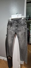 Levi's 502 Regular Taper Jeans W30 L30 Gray Wash