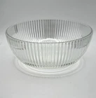 Vintage Queen Mary Clear 9 Inch Bowl By Anchor Hocking