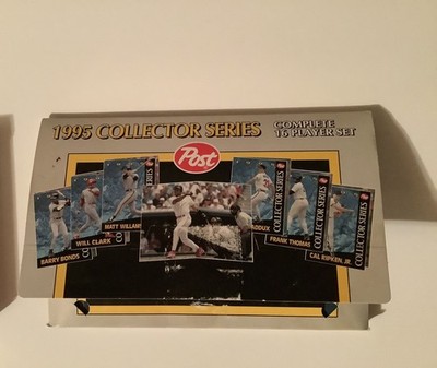 Vintage 1995 Post MLB Collector s Series Baseball Cards, Full Set of 16, Mint