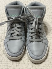 Adidas Raleigh MID Mujer’s Tenis Gris Verde AW5401 Con Cordones Talla 6